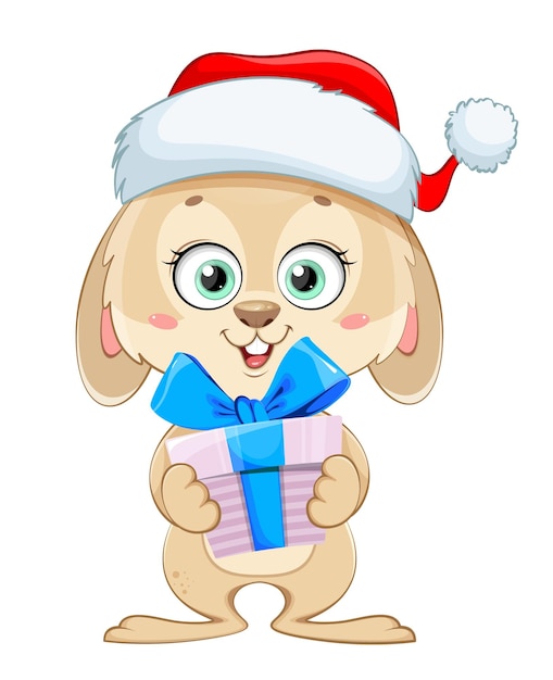 Desenho Kawaii Para Adesivo De Natal PNG , Desenho De Coelho