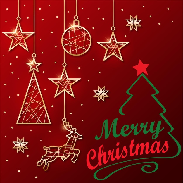 Feliz Natal fundo de design vetorial