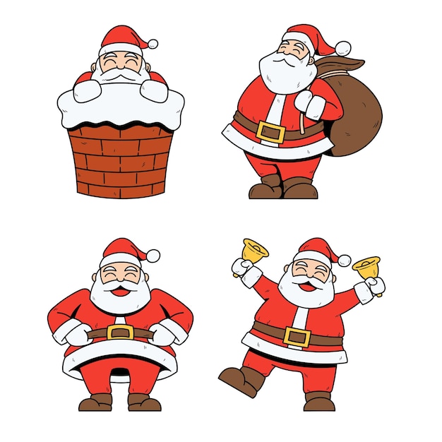 Feliz Natal gráfico decoração de férias elemento de festa bonito