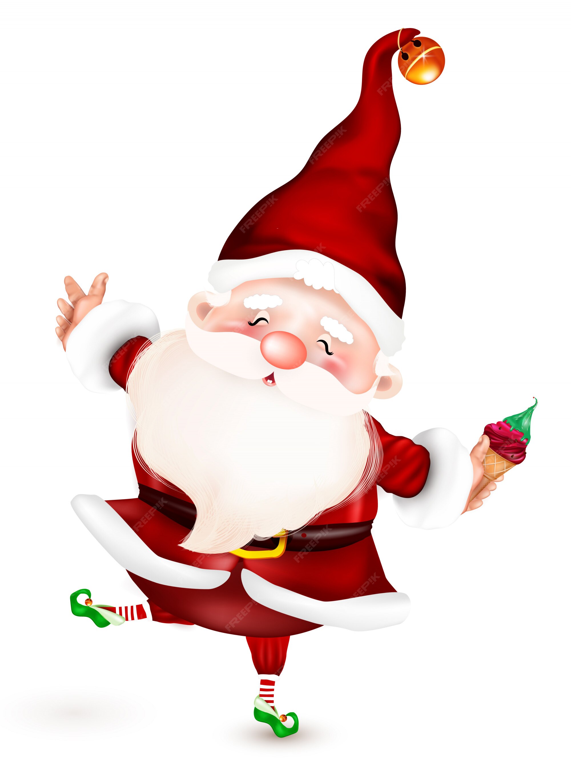 Feliz Natal Com Desenho Animado Papai Noel Segurando Ilustração De Presente  De Natal PNG , Papai Noel, Natal, Feriado PNG Imagem para download gratuito