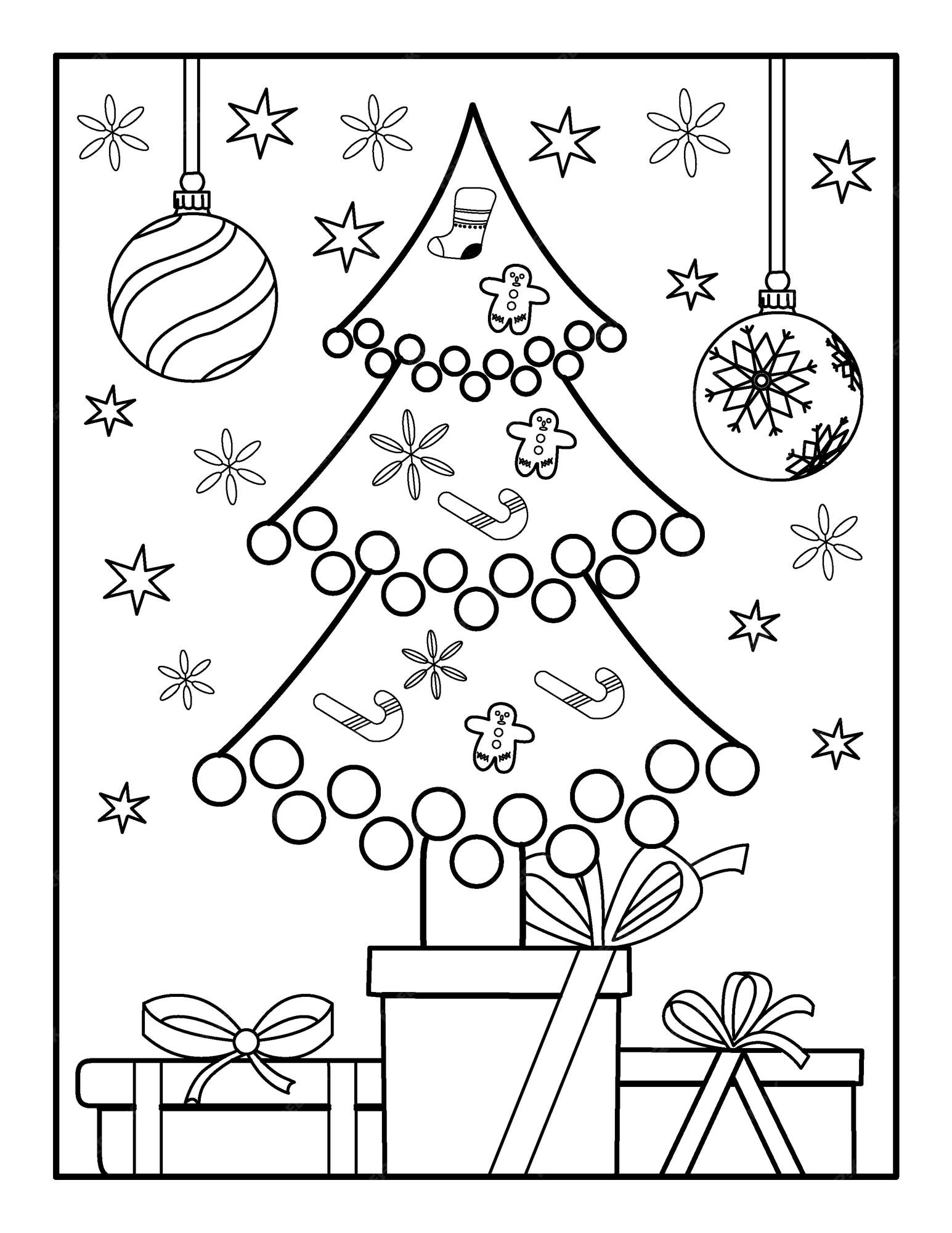 Desenhos de natal para colorir