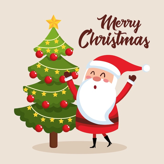Feliz Natal, personagem santa