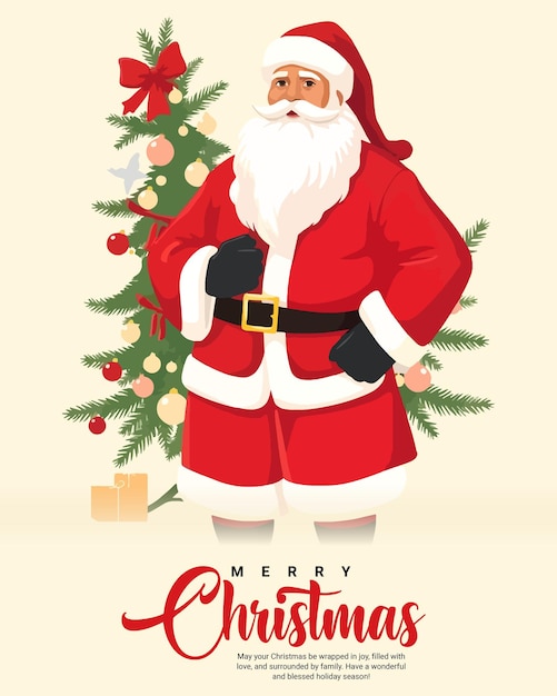 Feliz Natal post nas redes sociais