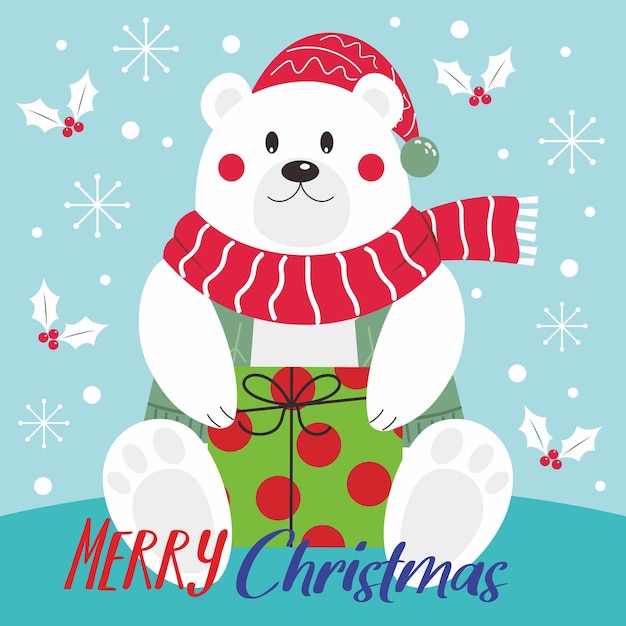 Feliz Natal, Urso Polar.