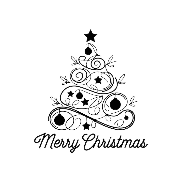 Vetor feliz natal.