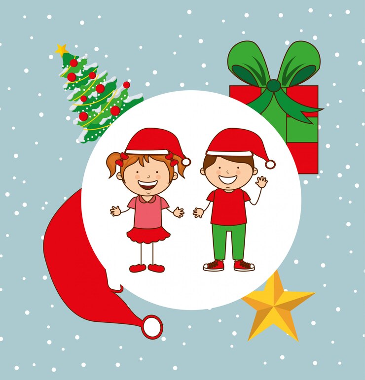 Vetor feliz natal