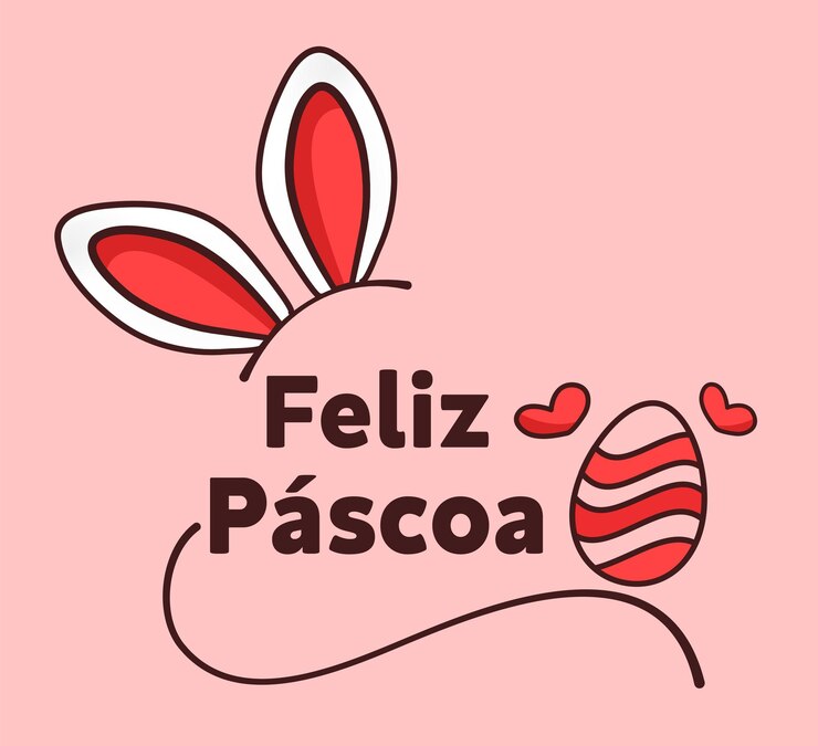 Vetor feliz páscoa brasil ilustração vetor