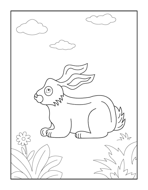 Feliz Páscoa para colorir para crianças Livro de colorir para relaxar e meditar