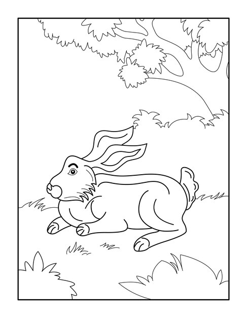 Feliz Páscoa para colorir para crianças Livro de colorir para relaxar e meditar