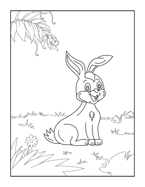 Feliz Páscoa para colorir para crianças Livro de colorir para relaxar e meditar