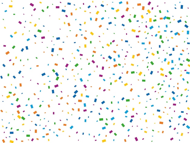 Feriado Retangular Confetti Light Rainbow glitter confete fundo Textura festiva colorida