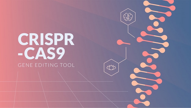 Vetor ferramenta de edição genética