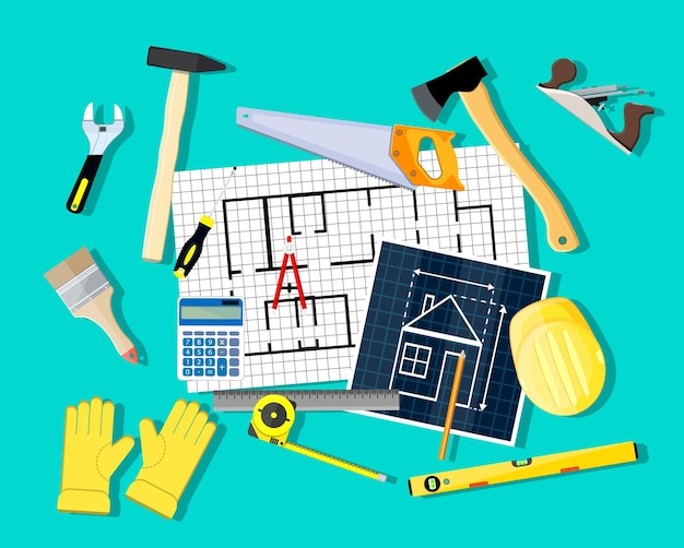 Ferramentas de construtor para blueprint