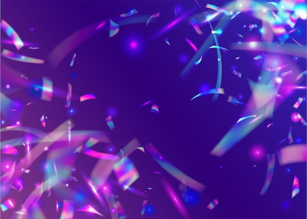 Festa de folha surreal de confete com glitter iridescente Bokeh Celebrat