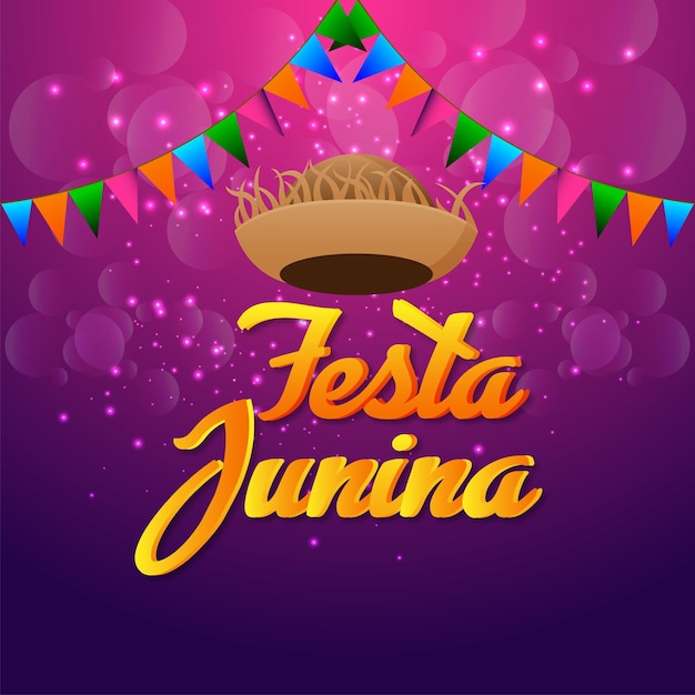 Festa junina brasil festival design