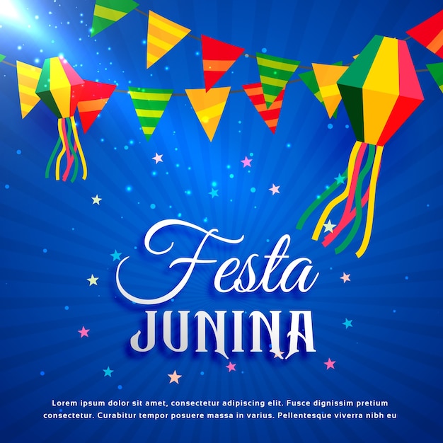 Vetor festa junina festa cumprimento projeto ilustração