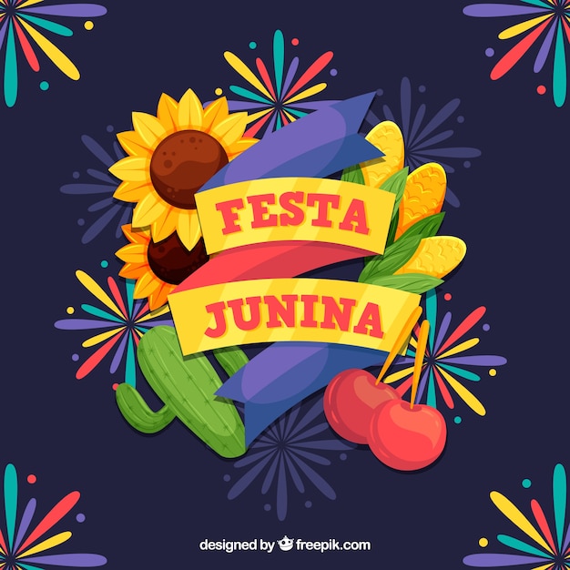 Vetor festa junina