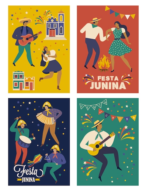 Festas junina brasil june festival