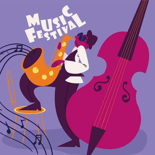 Festival de música poster