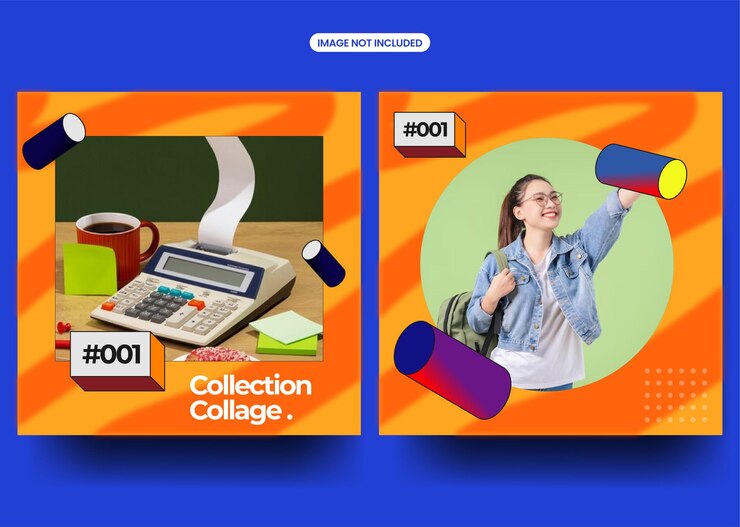 Vetor festival geometrical ai advertorial post pode ser usado para campanha de mídia social e postagem de promoção