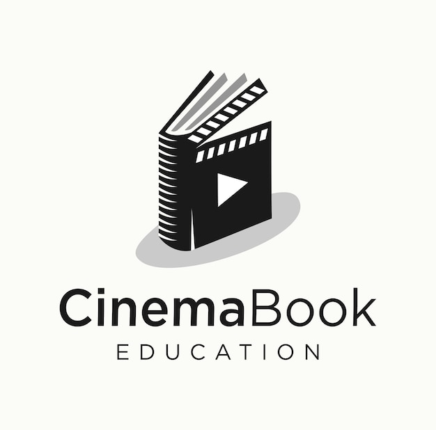 Filme filme livro logotipo cinema símbolo estoque