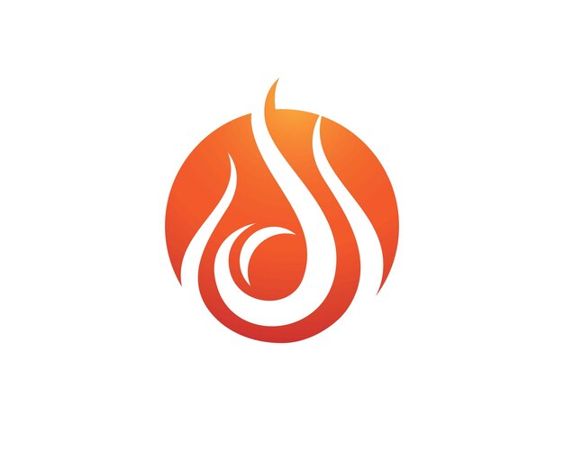 Fire flame Logo Template