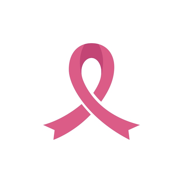 Fita cor de rosa campanha de sensibilização do cancro da mama de tiras