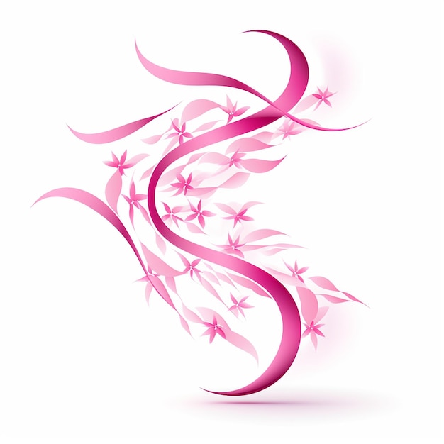 Fita rosa minimalista para um visual limpo e elegante