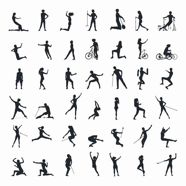 Vetor fitness_exercise_icons_sport_workout