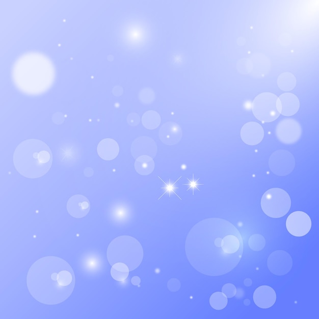 Flares em fundo azul e roxo Vector EPS