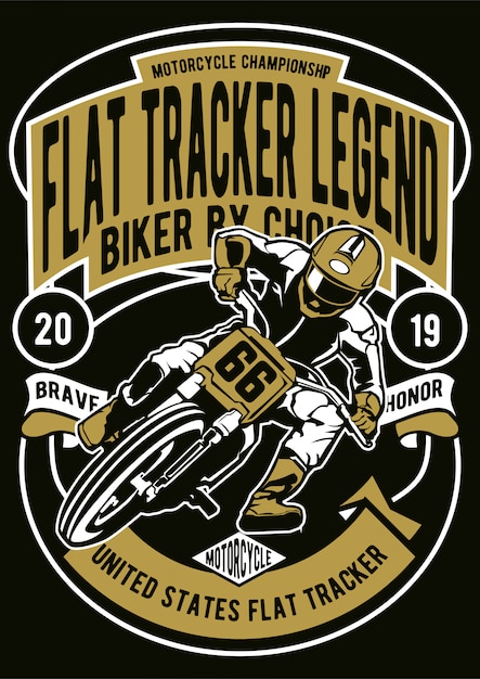 Flat tracker