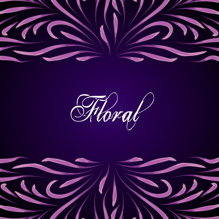 Floral frame