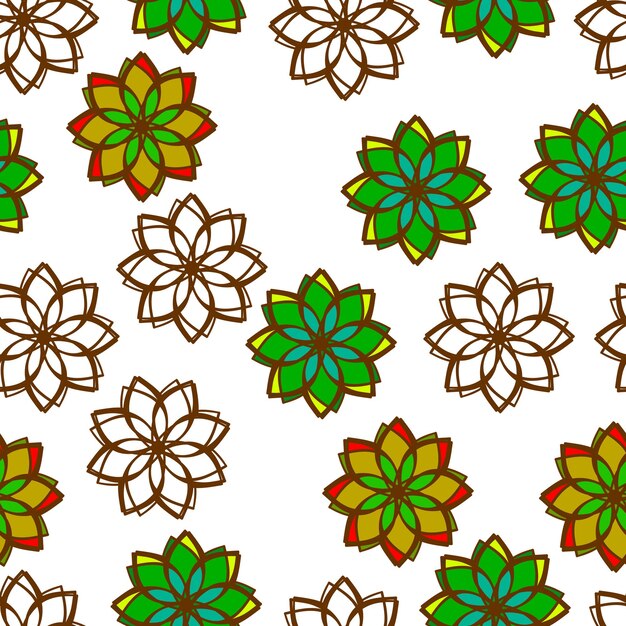 Floral fundo sem emenda