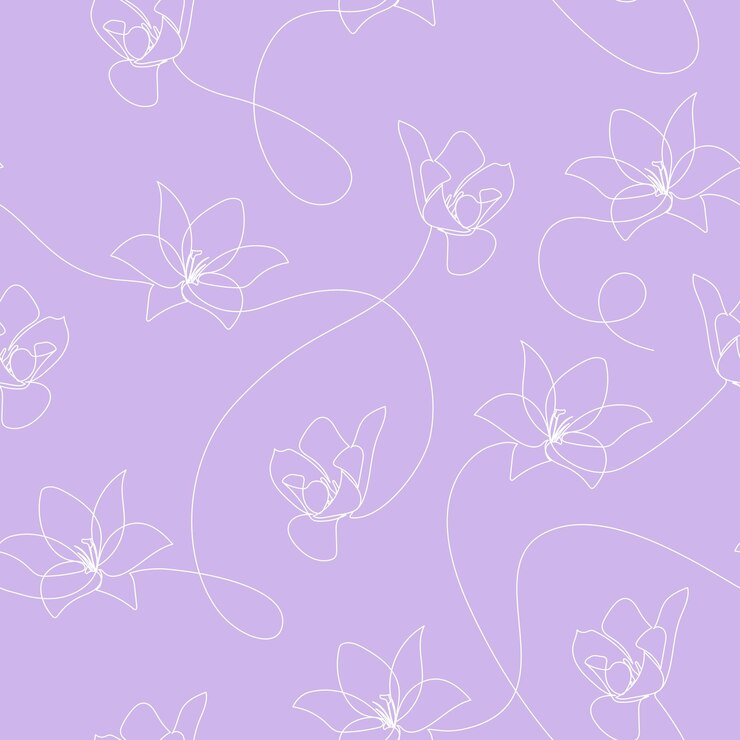 Flores sem costura
