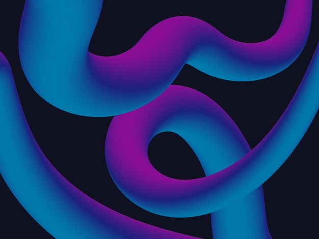 Vetor fluid gradient background