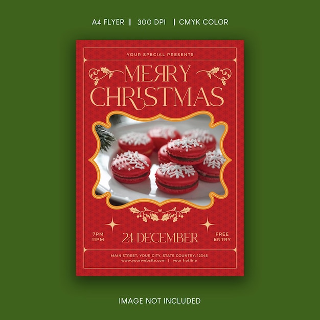 Flyer da Festa de Natal