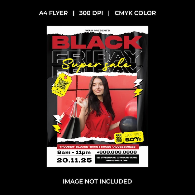 Flyer da Sexta-feira Negra