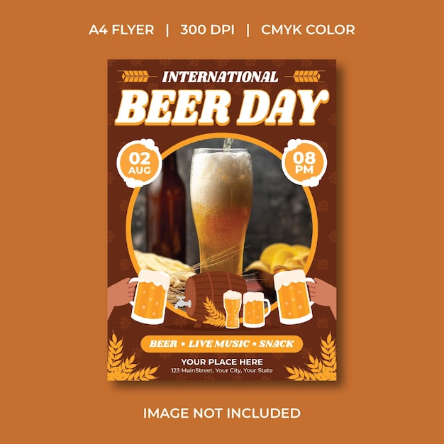 Flyer do Dia da Cerveja