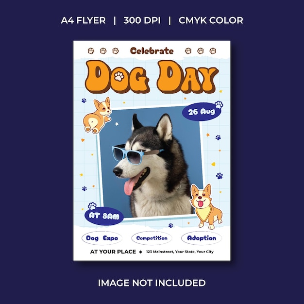 Flyer do Dia Mundial do Cão