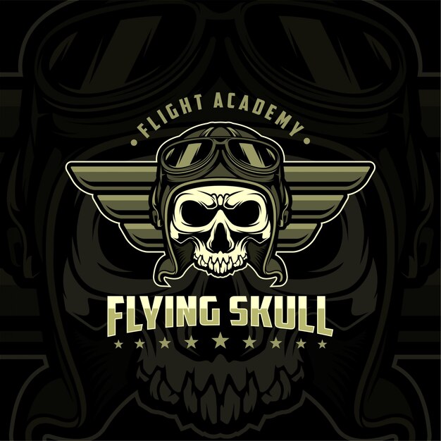 Flying Skull