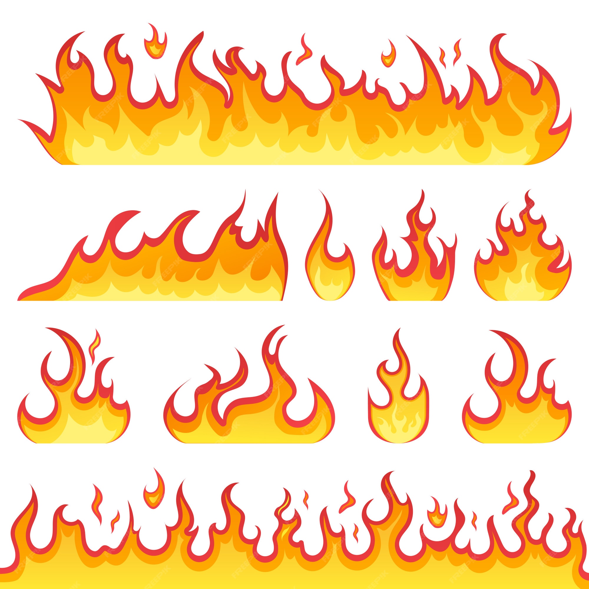 Definir Chamas De Fogo Vetor Ilustrações De ícones Em Fundo Branco PNG ,  Fogo, Flame, Icon Imagem PNG e Vetor Para Download Gratuito