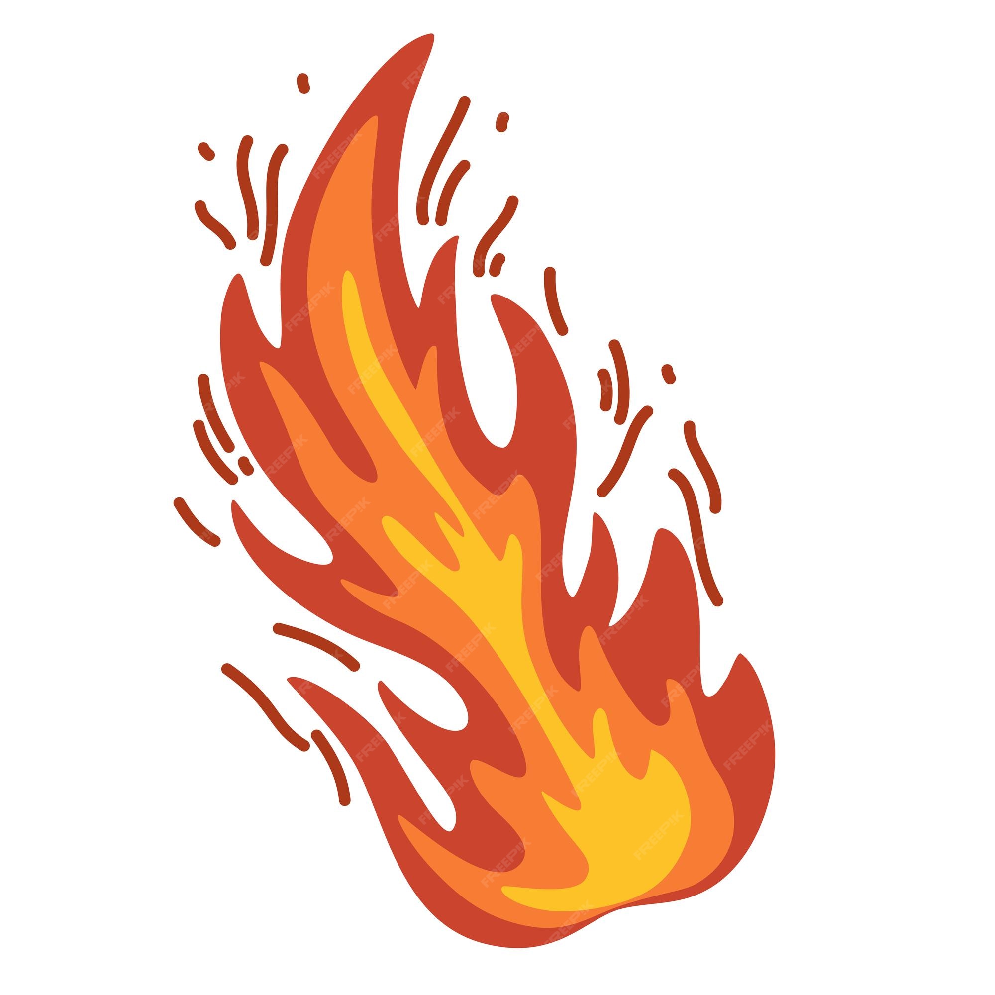 Água e fogo ilustração do vetor. Ilustração de vermelho - 36534956