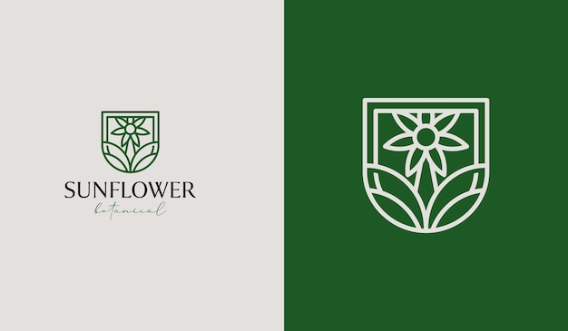 Folha, flor, planta, agricultura, logotipo, símbolo premium criativo universal, modelo de logotipo de ícone de sinal vetorial, ilustração vetorial