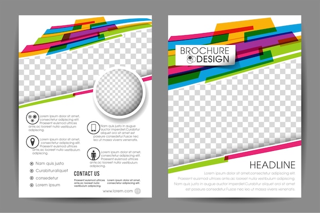 Folheto comercial flyer design modelo tamanho a4