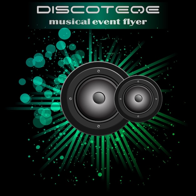 Folheto de discoteca