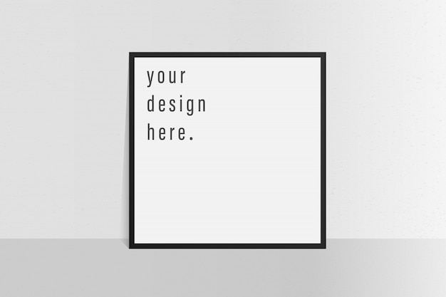 Folheto de modelo de folheto Fundo de cor branco simples