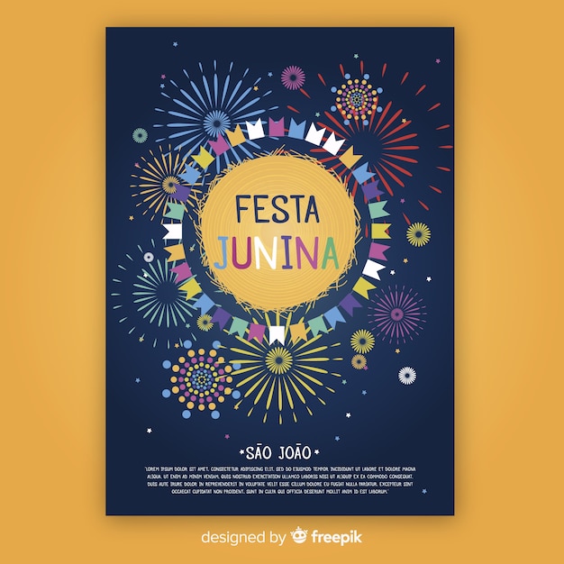Folheto Festa junina