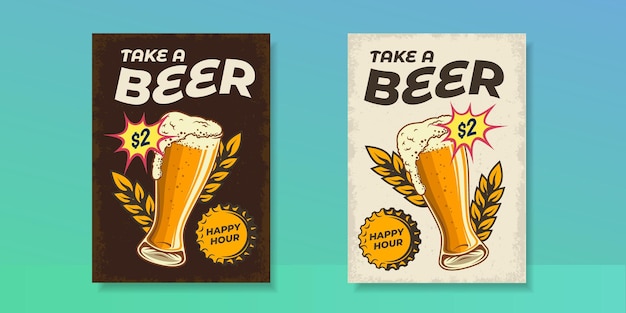 FOLHETO PROMOCIONAL DE CERVEJA HAPPY HOUR