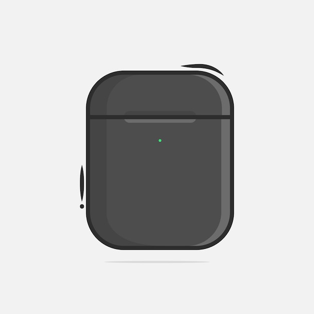 fones de ouvido digitais sem fios pretos