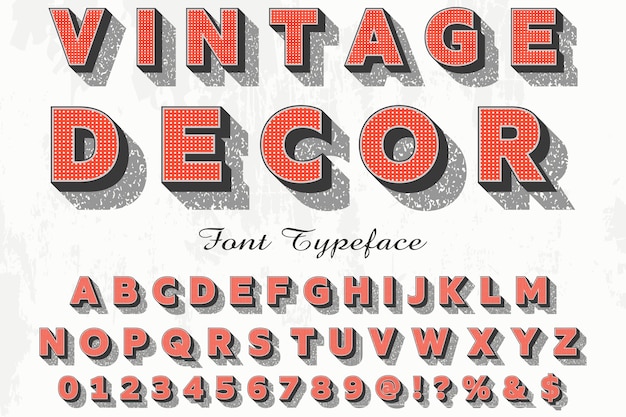 Font alphabet script typeface artesanal com decoração vintage manuscrita